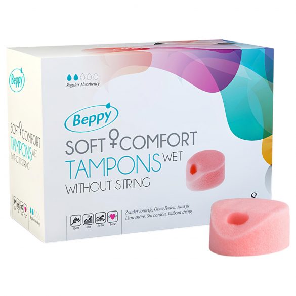 Beppy - kostea tamponi (8kpl)