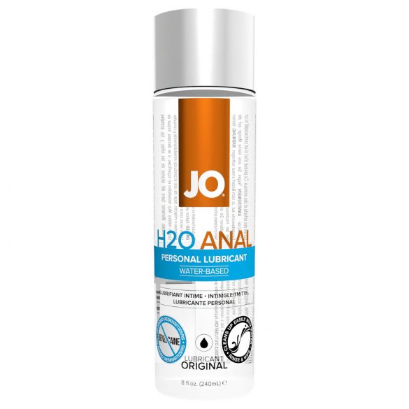 JO H2O Anal Original - anální lubrikační gel na bázi vody (240ml)