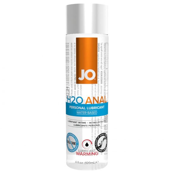 JO H2O Anaalilämmitin - lämmin vesipohjainen liukuvoide (120ml)