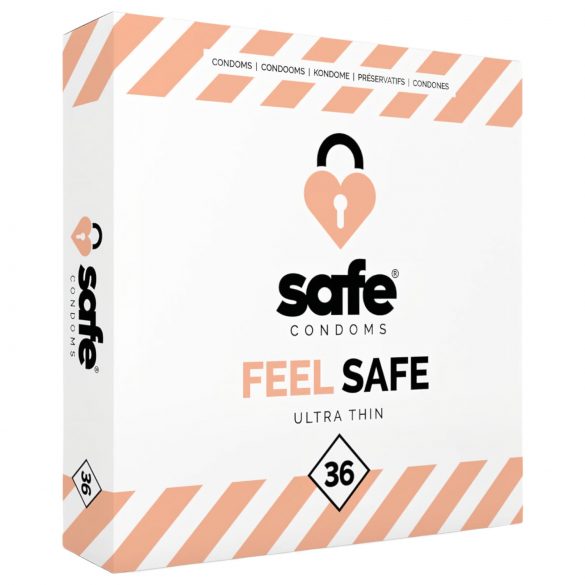 SAFE Feel Safe - ohut kondomi (36 kpl)