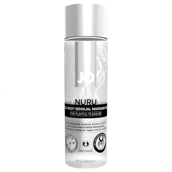 System JO Nuru - Sensitive masážní gel (240 ml)