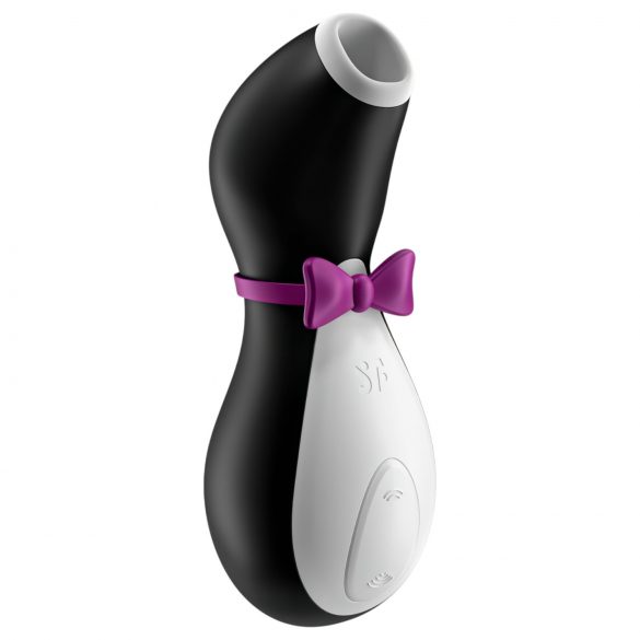 Satisfyer Penguin - akumulátorový, vodotěsný stimulátor klitorisu (černobílý)