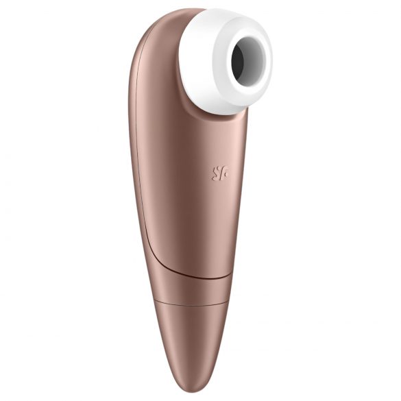 Satisfyer 1 Number One - vodotěsný stimulátor klitorisu s tlakovými vlnami (hnědý)